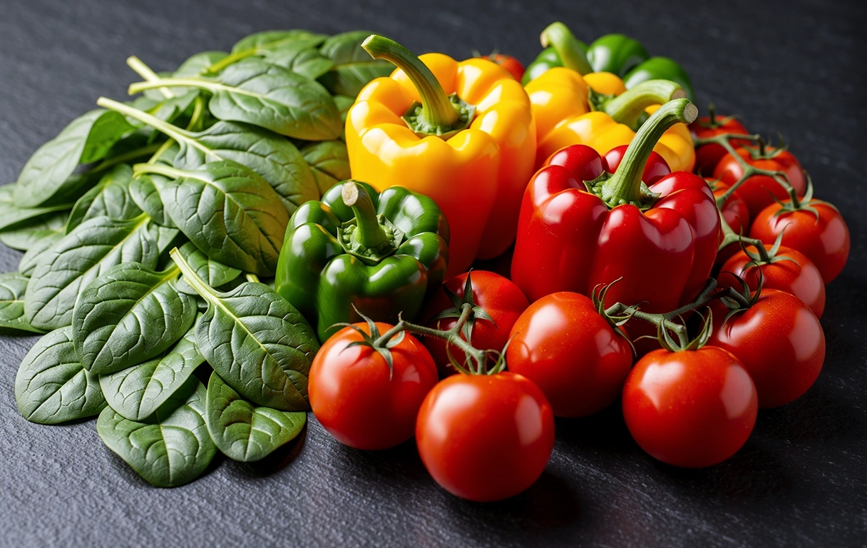 Alimentos frescos y nutritivos